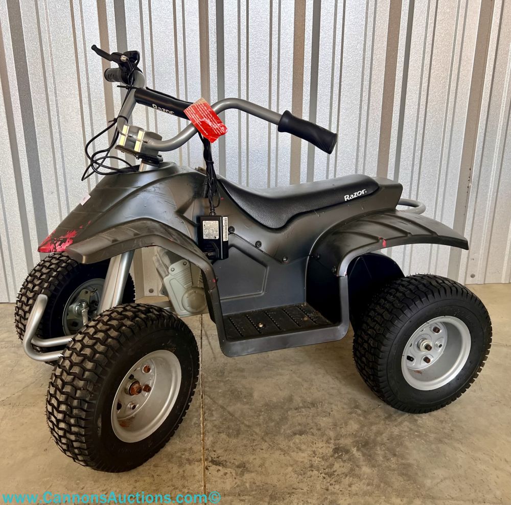 Razor Dirt Quad electric ride-on ATV with 12-inch wheels in Aga's Consignments Providence Forge VA online auction